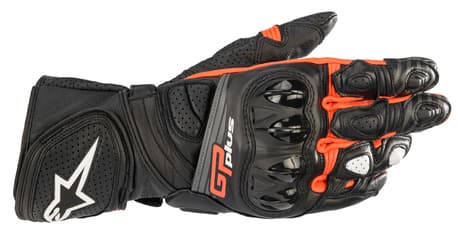 Alpinestars Handske GP Plus R v2 Svart/Röd fluo
