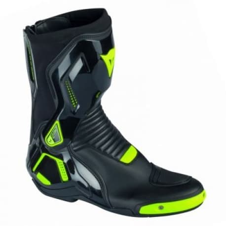 Dainese Course D1 Out Boots Black/Fluo-Yellow