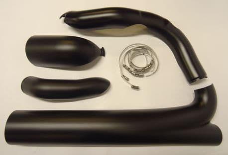 K-EXHAUST SHIELDS BLK