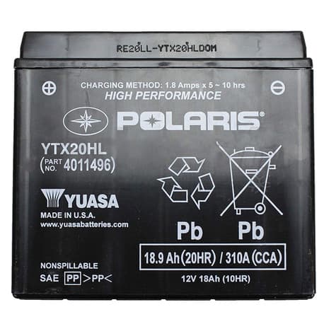 YTX20HL 18AH 310 CCA