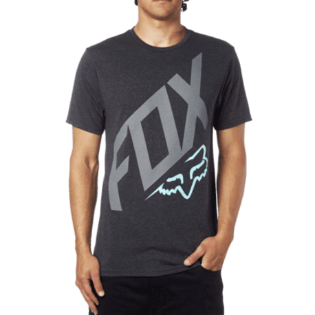 Fox Closed Circuit SS Tech Tee Htr/Blk