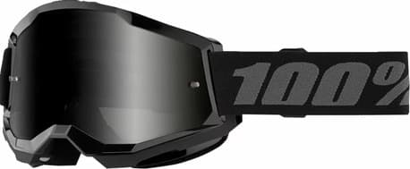 100% Strata 2 Goggles Sand Black Mirror Smoke