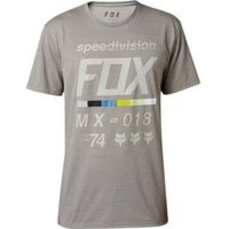 Fox Draftr SS Tech Tee Htr/Drk/Gry