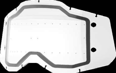 100% Accuri 2/Racecraft 2/Strata 2 Forecast Goggle Dual Lens 59101-00001