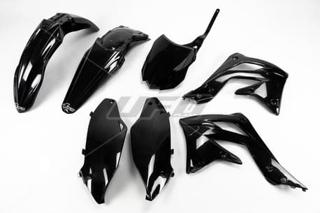 Plastkit UFO 5-delar svart KXF250 13-